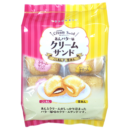 あんバター風クリームサンド(6個入り)